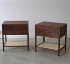 Table de chevet Davis à 2 tiroirs - En stock