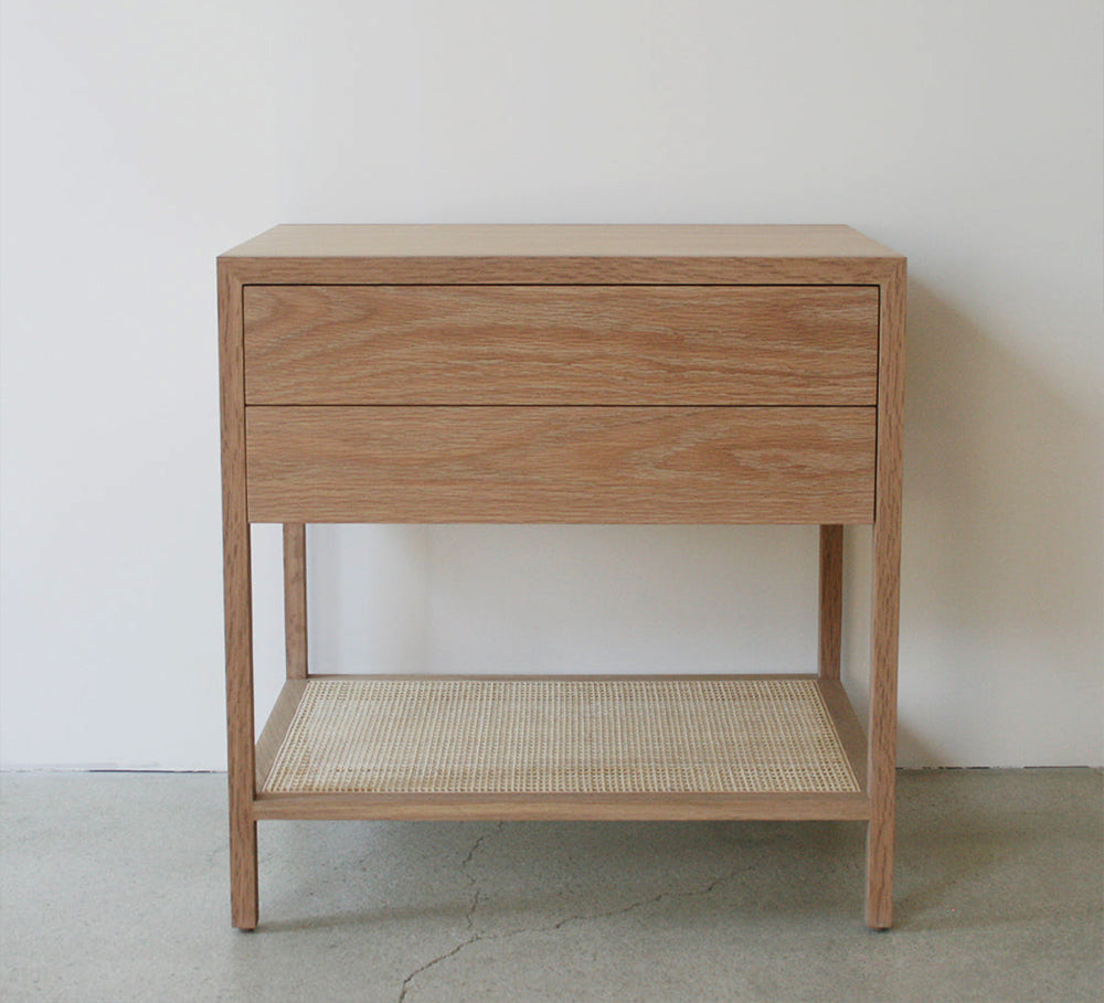 Table de chevet Davis à 2 tiroirs - En stock 