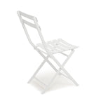 3-Piece Minimalist Patio Bistro Set of Foldable Round Table & Chairs - 3-Piece-Patio-Bistro-Set