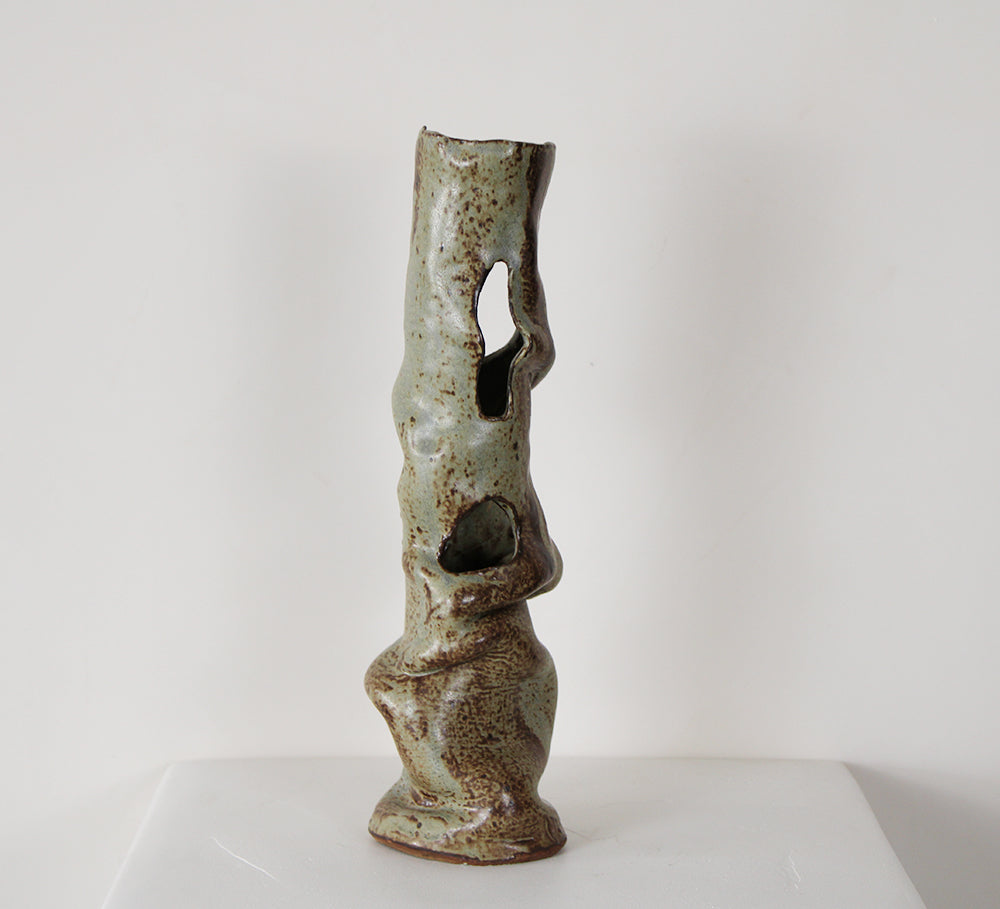Vase brutaliste vintage