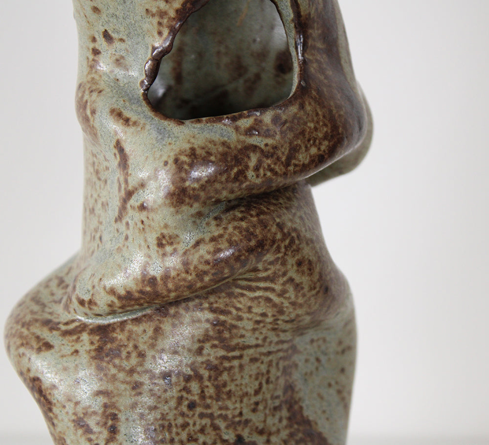 Vase brutaliste vintage