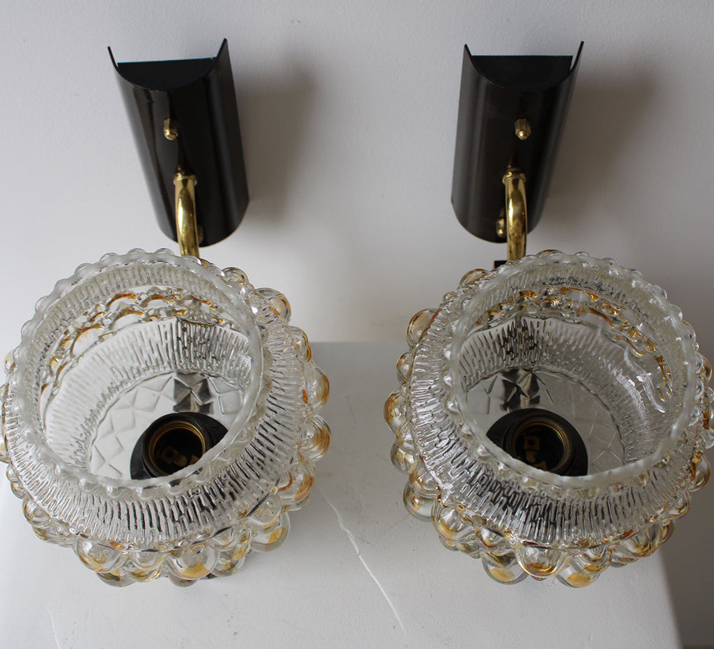 Appliques vintage à bulles | Lot de 2