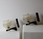 Appliques vintage à bulles | Lot de 2