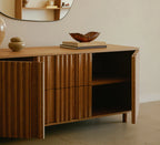 Bol oblong vintage en cuivre