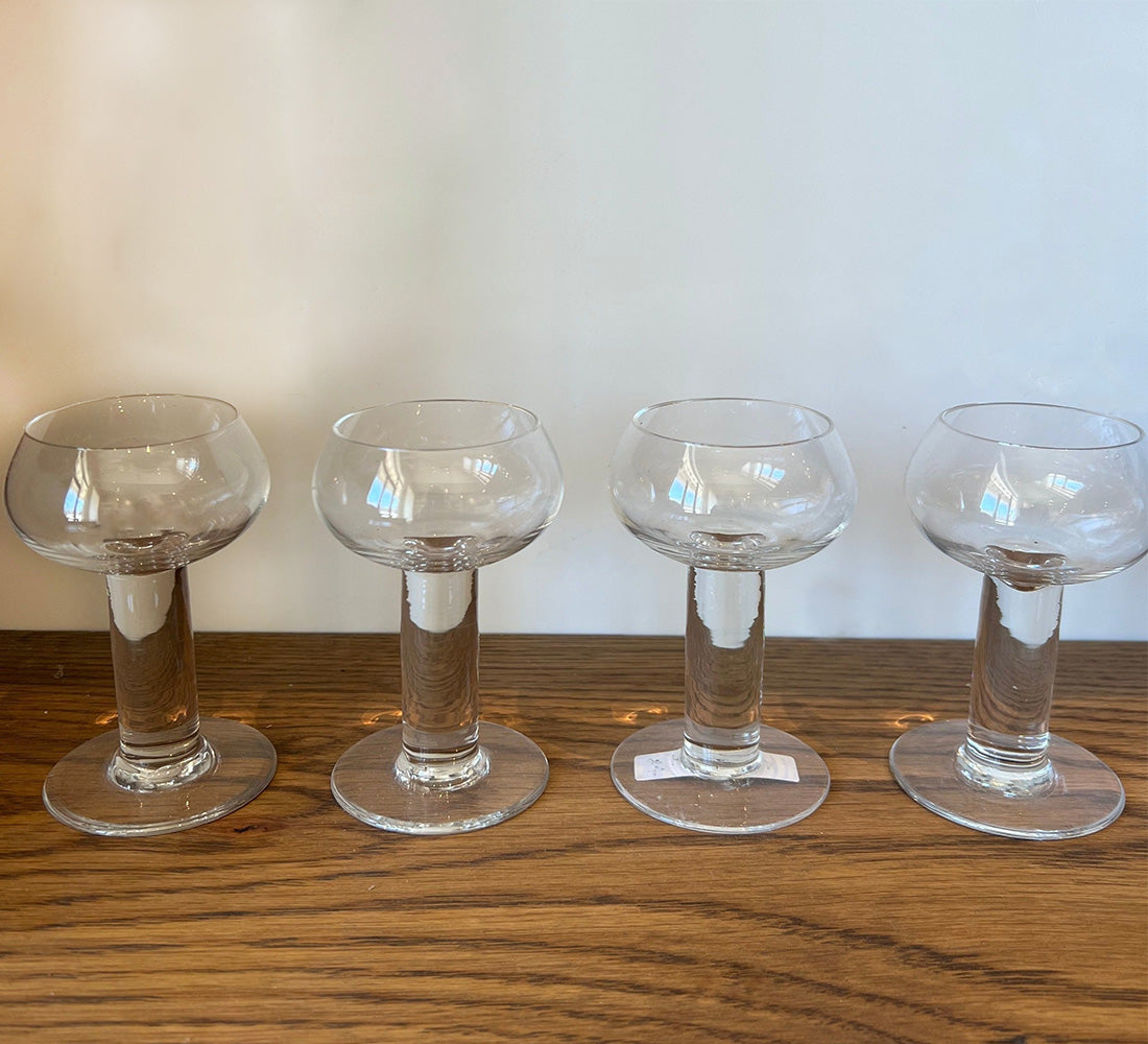 Verres coupe vintage | Lot de 4