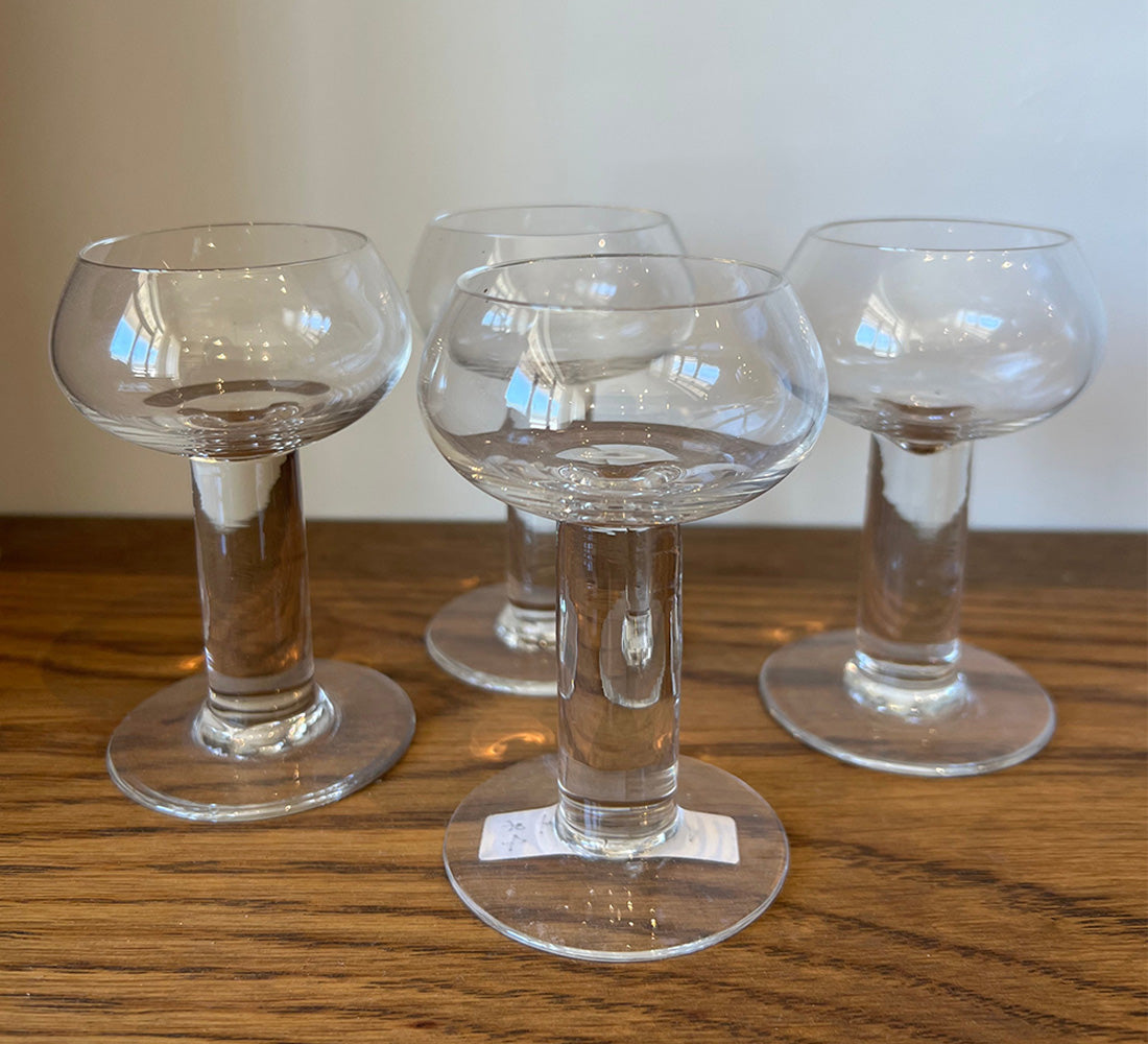 Verres coupe vintage | Lot de 4