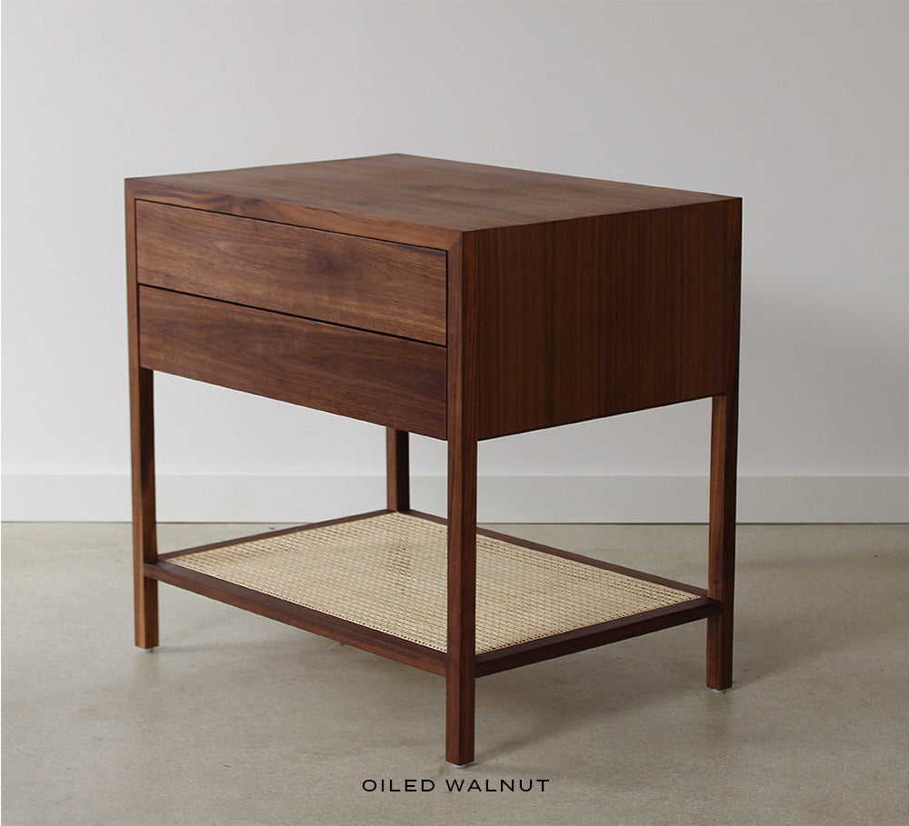 Table de chevet Davis à 2 tiroirs 