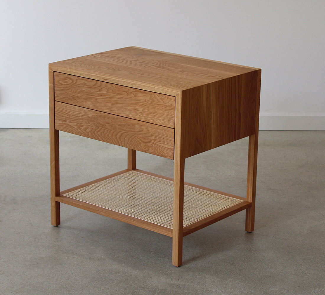 Table de chevet Davis à 2 tiroirs 