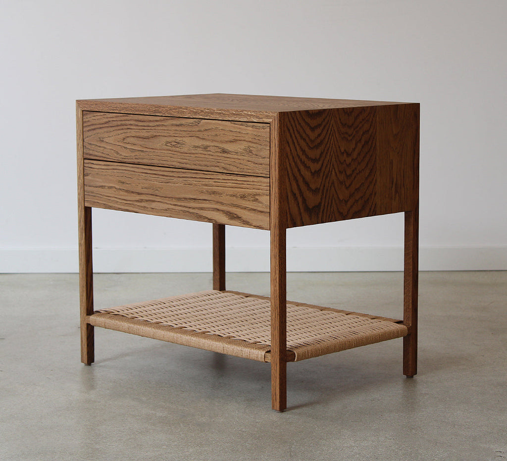 Table de chevet Davis à 2 tiroirs 