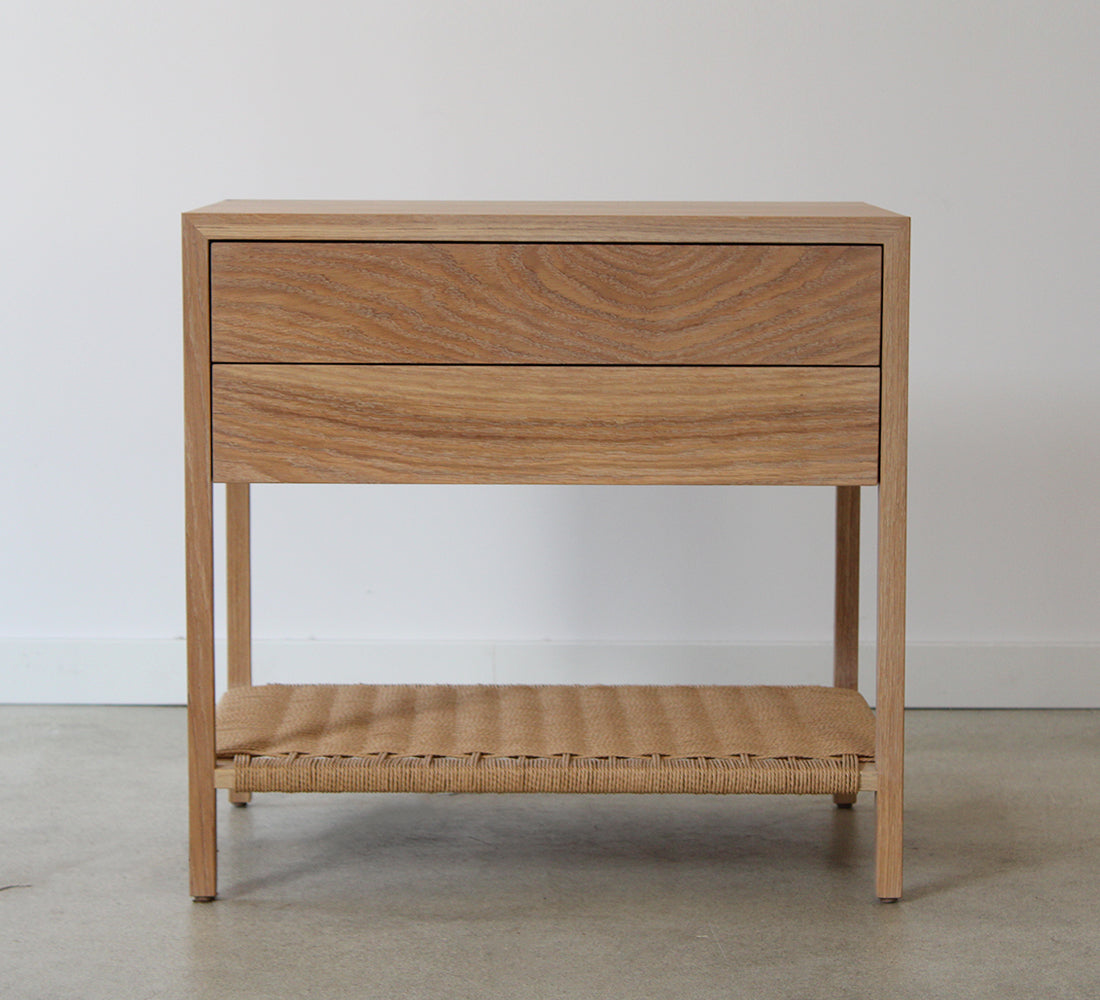Table de chevet Davis à 2 tiroirs 