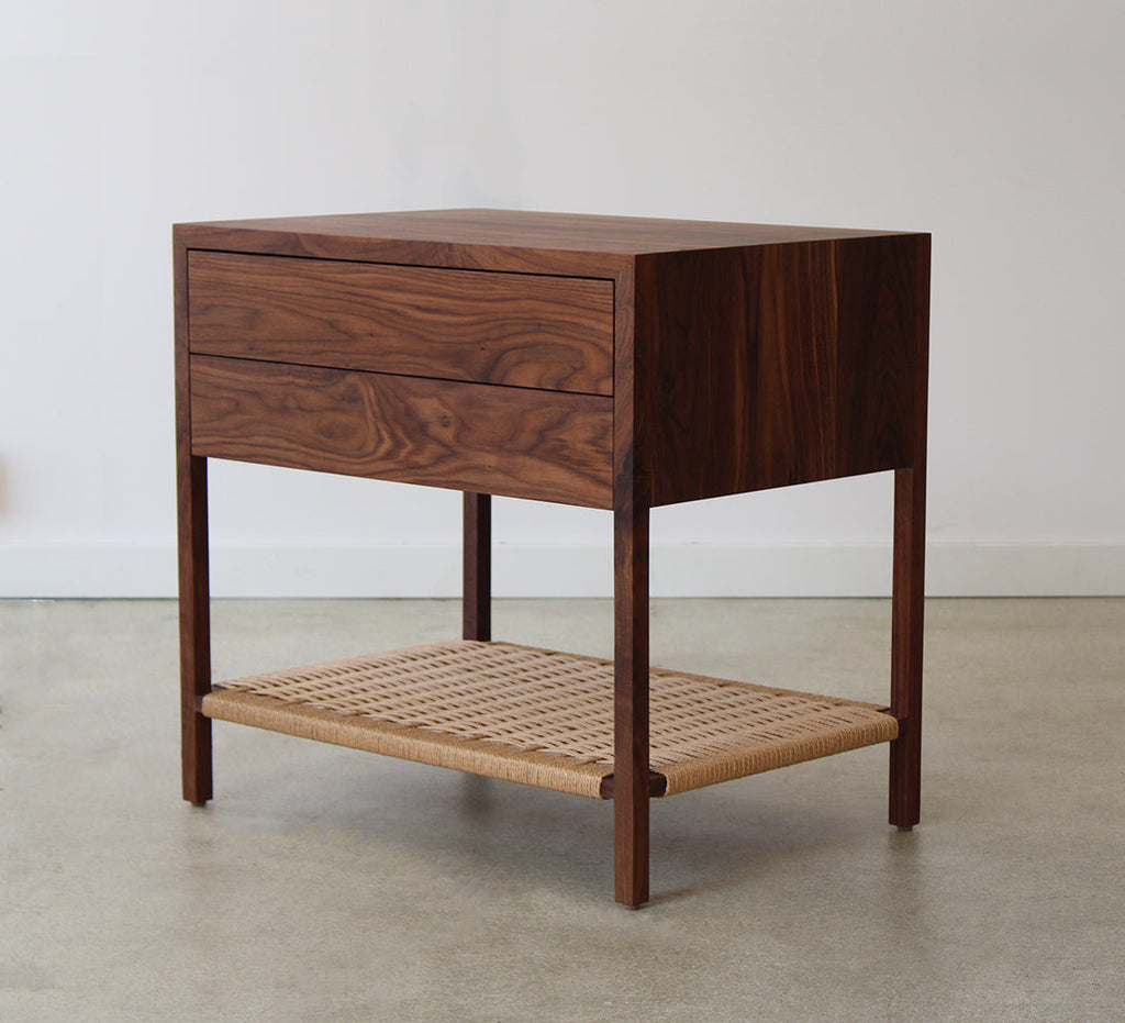 Table de chevet Davis à 2 tiroirs 