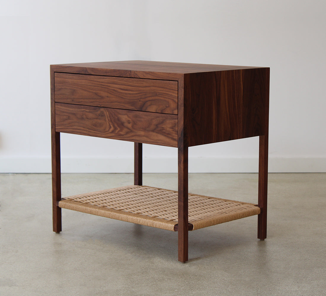 Table de chevet Davis à 2 tiroirs 