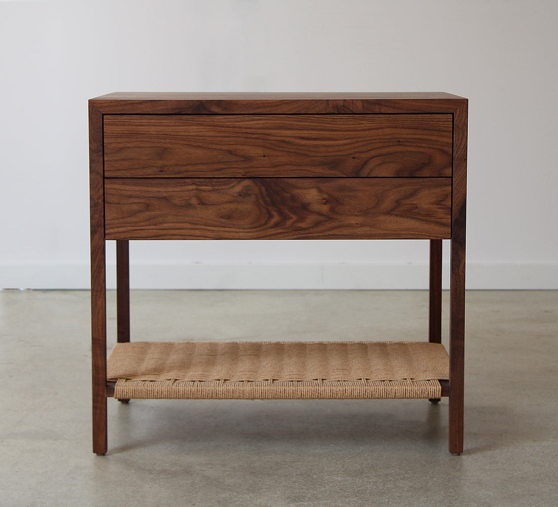 Table de chevet Davis à 2 tiroirs 