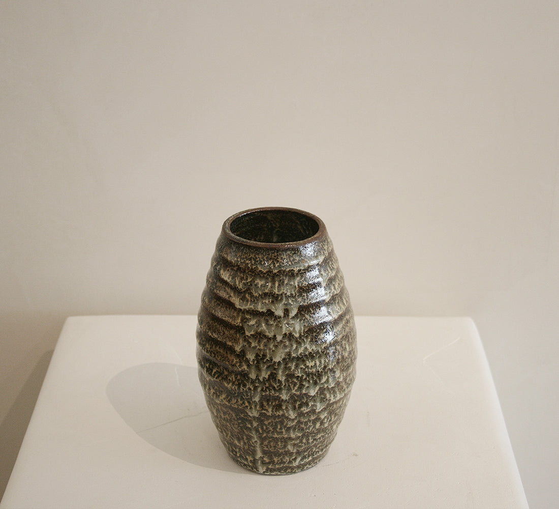 Vase goutte à goutte vert