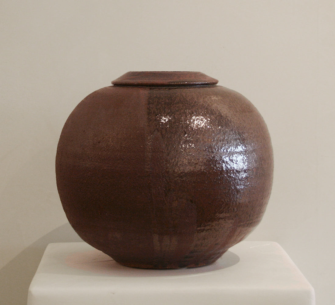 Grand vase rond en céramique