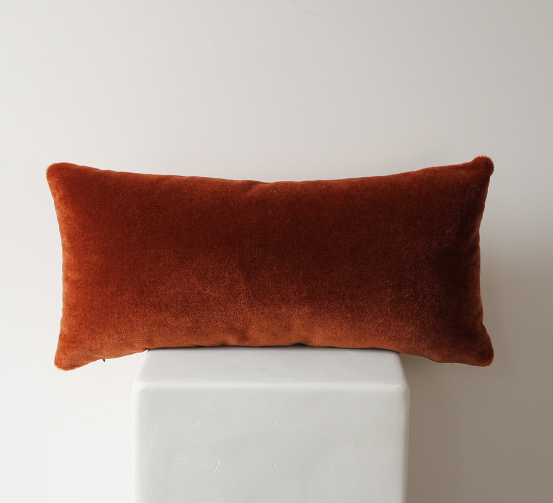 Coussin vintage en brocart français