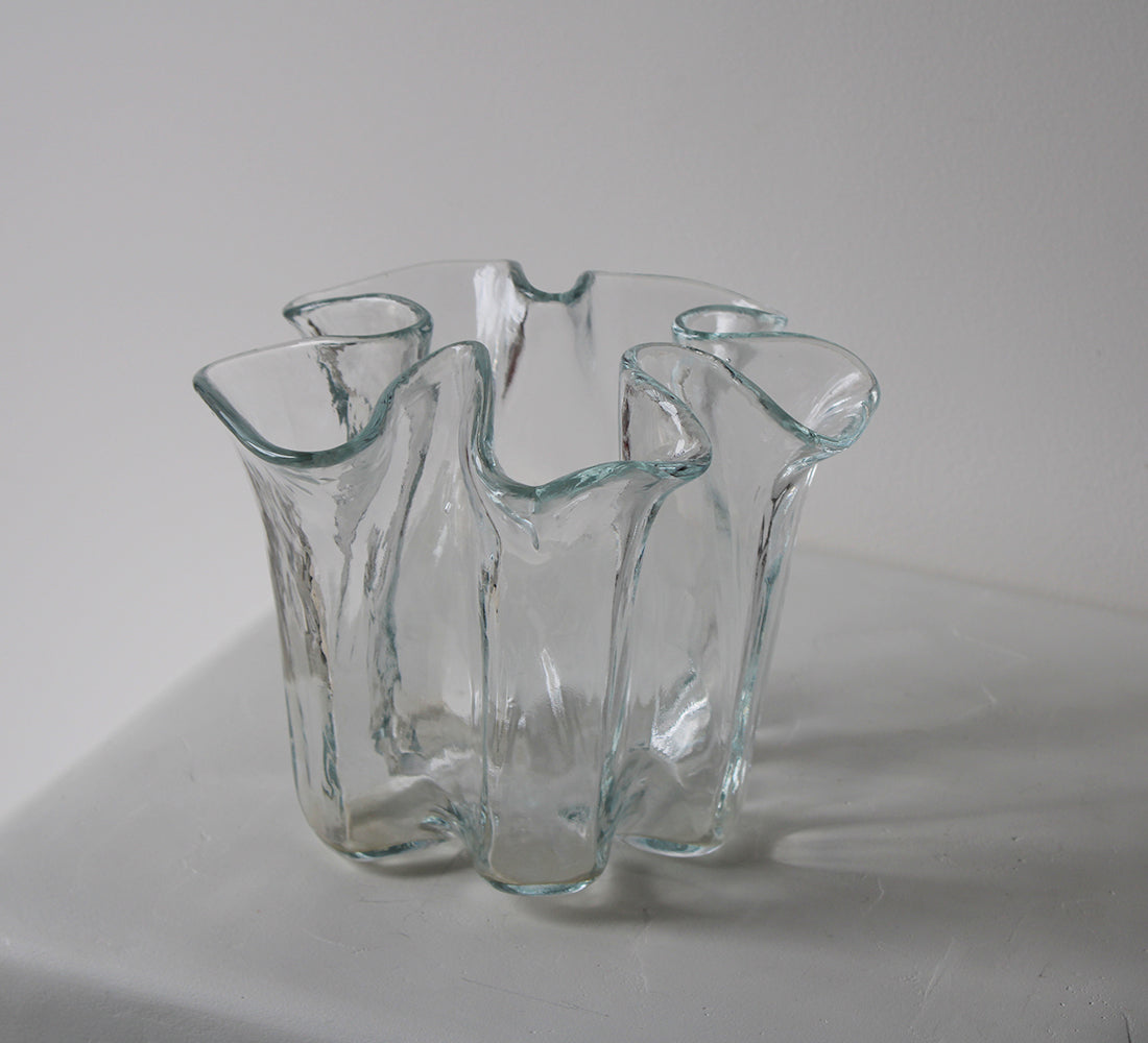 Vase mouchoir vintage