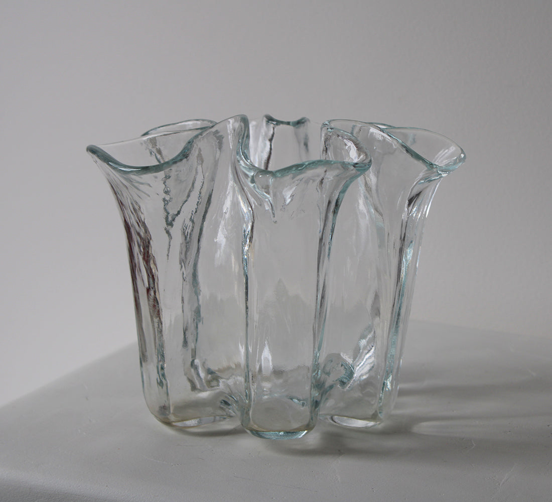 Vase mouchoir vintage