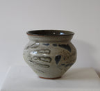 Grand bol en poterie d'atelier
