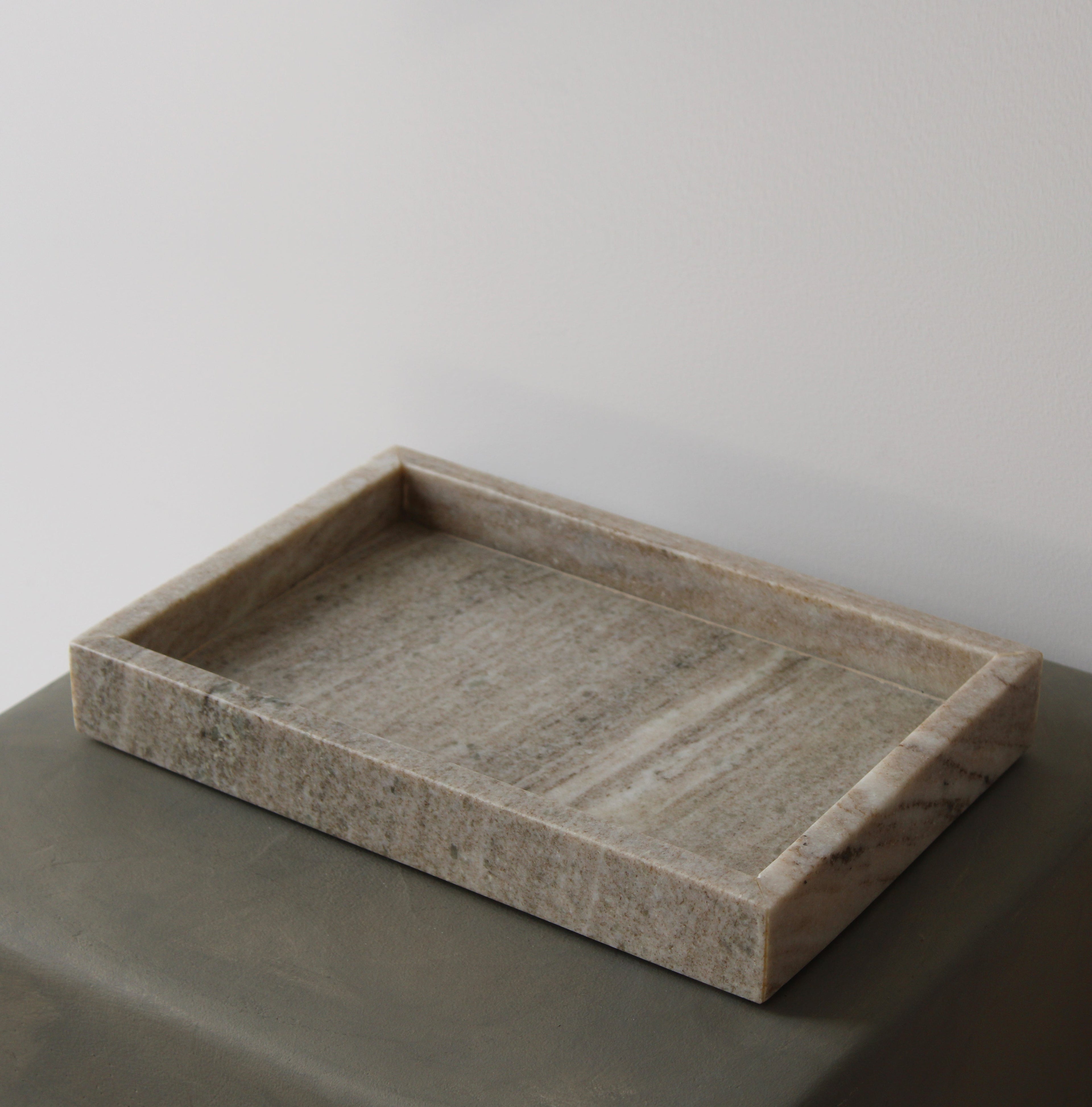 Plateau en marbre