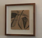Art abstrait vintage au crayon 02