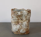 Vase écrasé vintage
