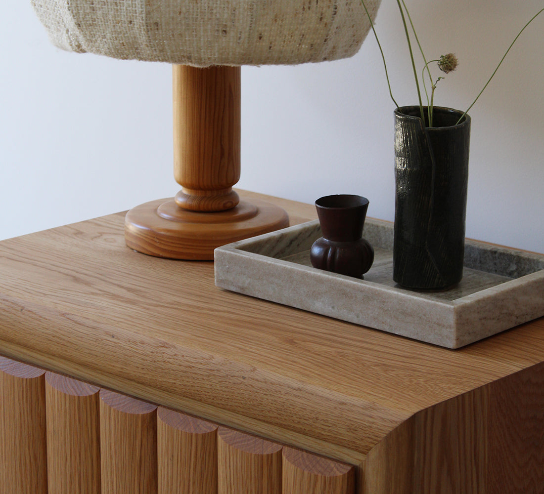 Vase d'atelier vert vintage