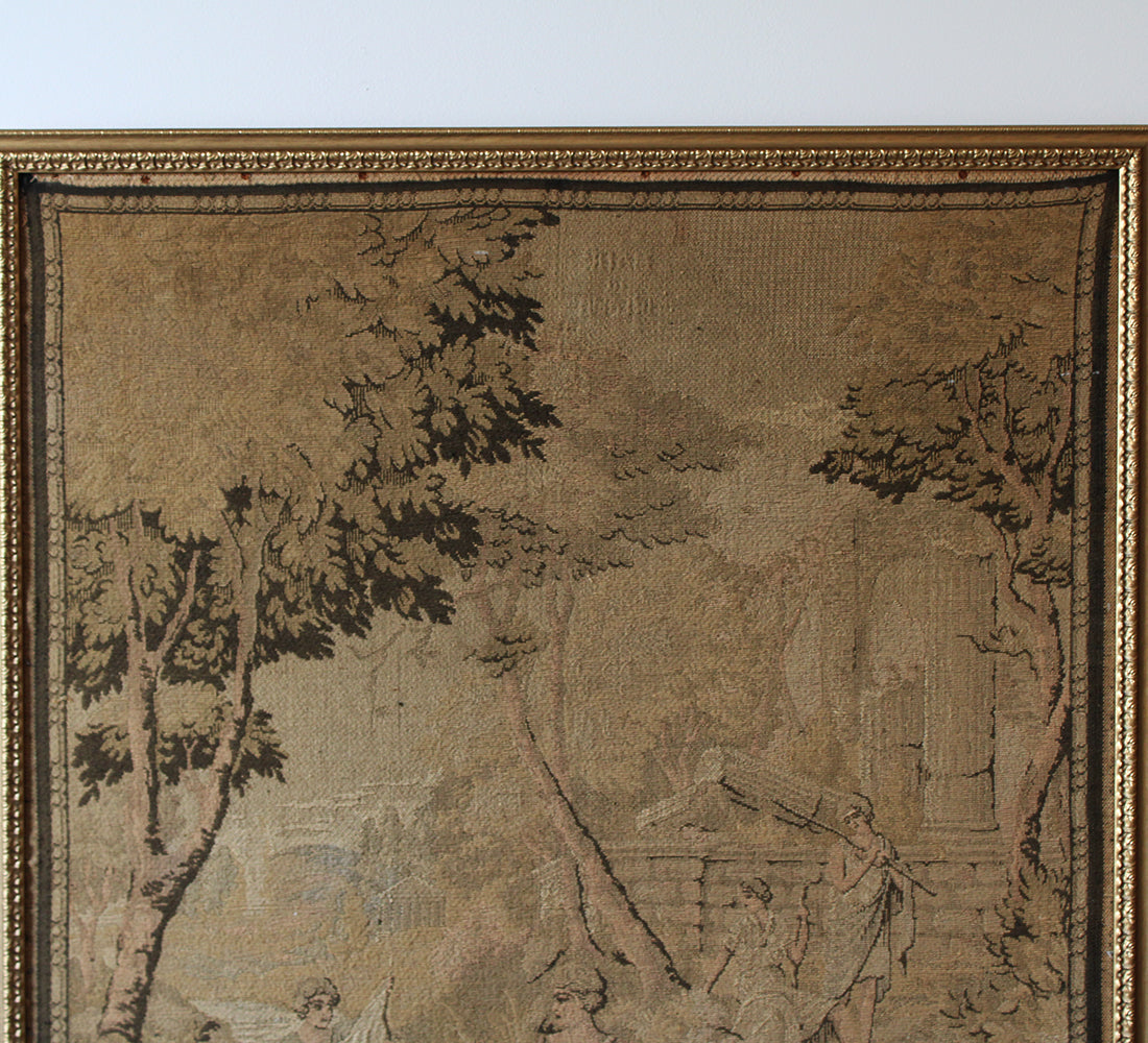 Tapisserie ancienne avec nouveau cadre