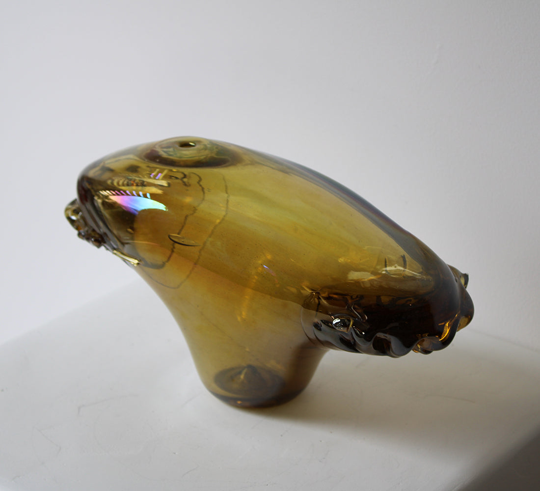 Vase sculpture abstraite vintage