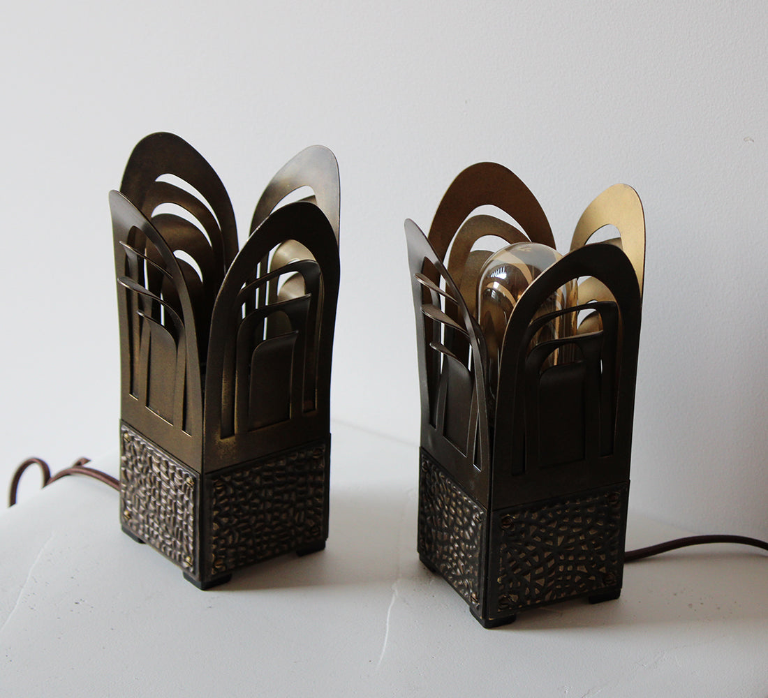 Lampes de table Art déco vintage | Lot de 2