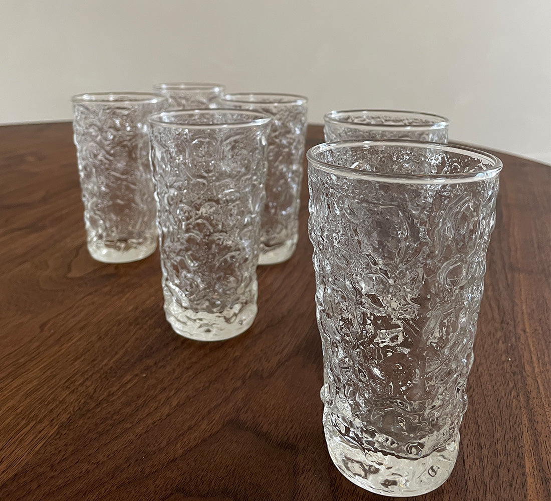 Verres vintage | Lot de 6